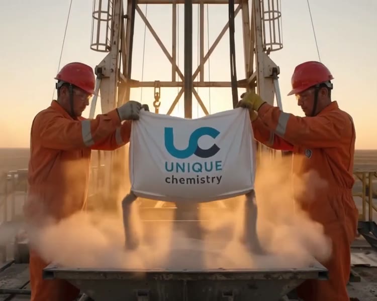 Барит UNIQUE CHEMISTRY на буровой